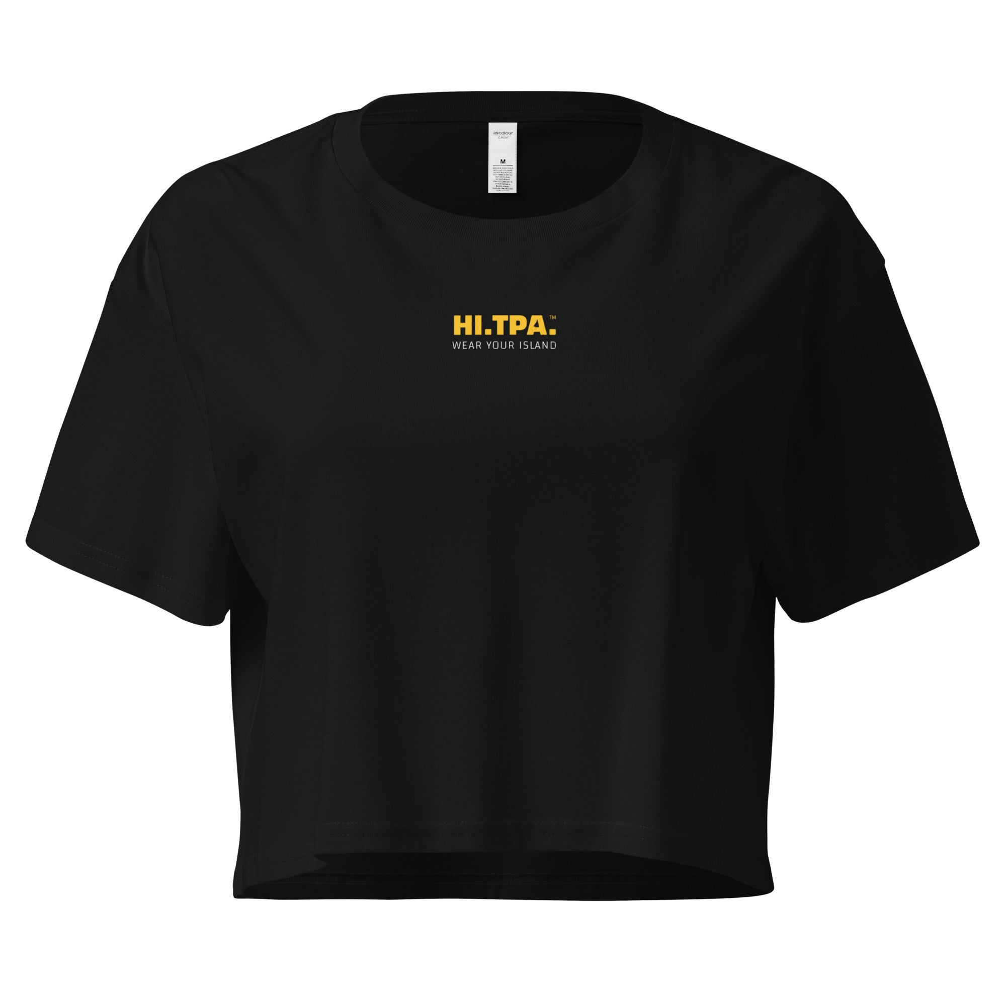 HI.TPA.™ - One Particular Harbour Island Women's Crop Top